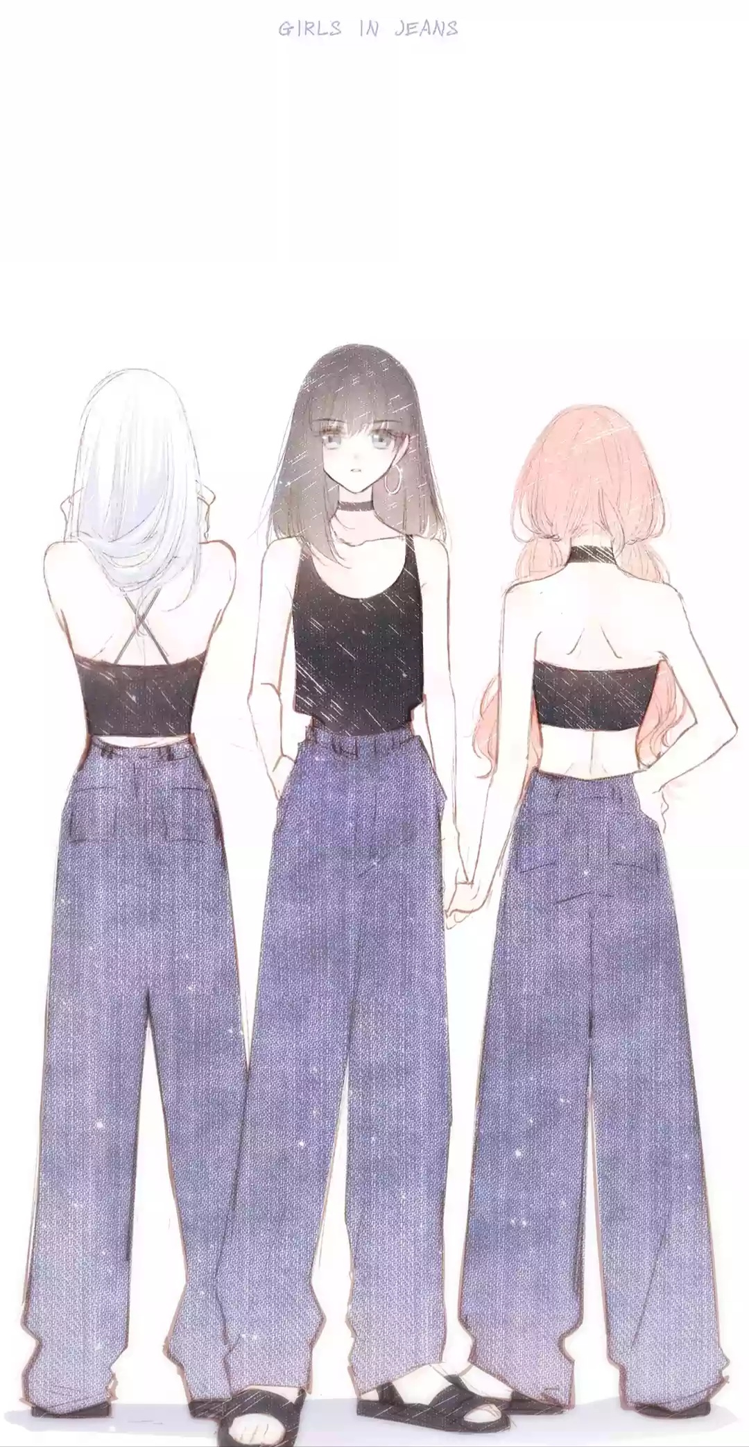 白泉/狄琪儿/萧然「girls in jeans」