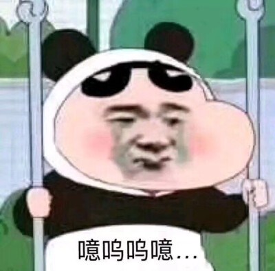 熊猫头社会人表情包