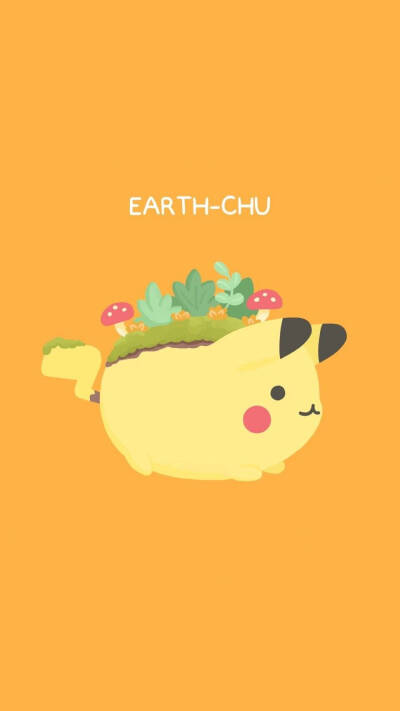 开心的皮卡丘壁纸