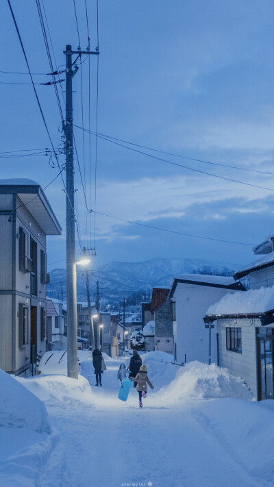 北海道 雪景