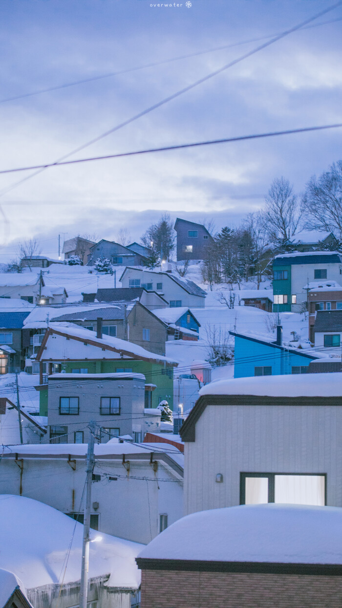 北海道雪景手机壁纸 堆糖 美图壁纸兴趣社区