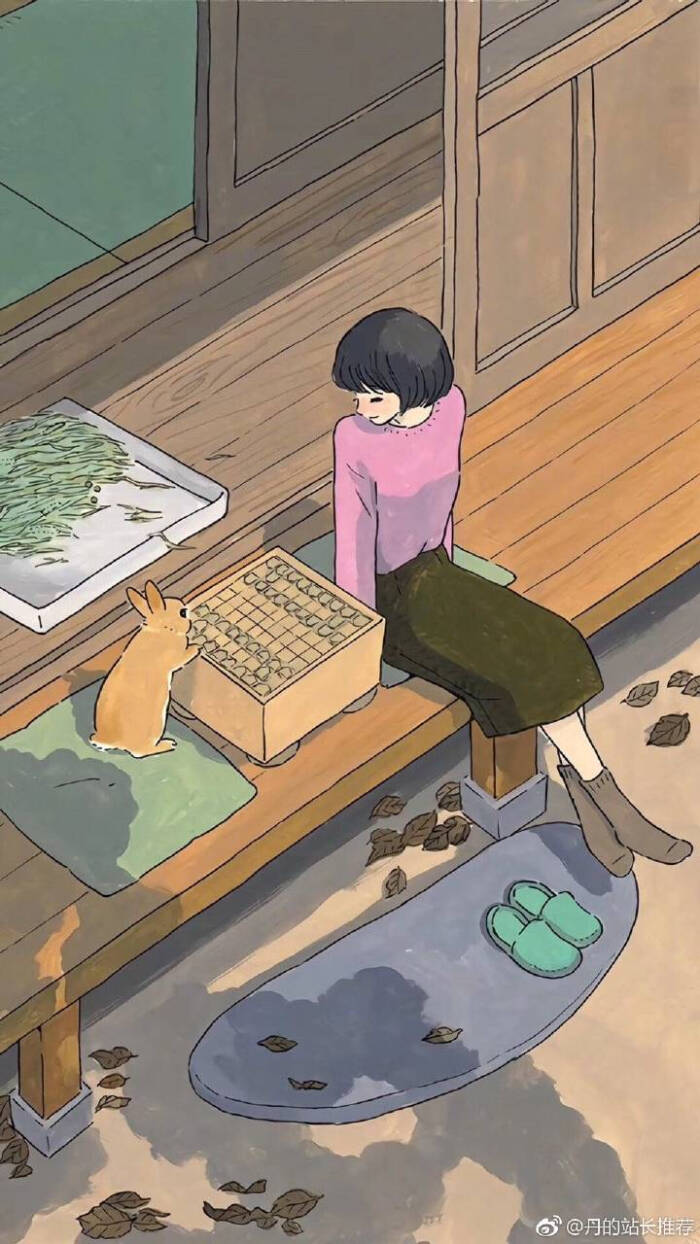 养兔子的人超治愈壁纸