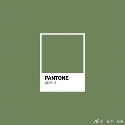 panyone色卡·绿