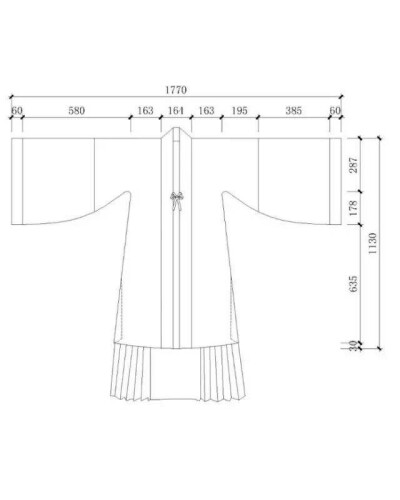 汉服裁剪图