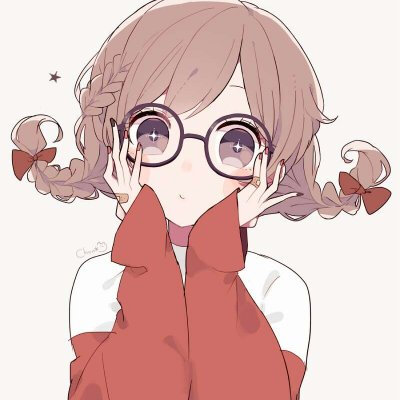 少女抱熊 呆萌少女孩 闺蜜头像 闺头 动漫少女黑白头像 简约风 甜甜圈
