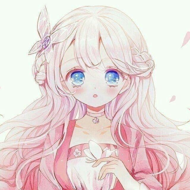 动漫女头可爱粉色少女心