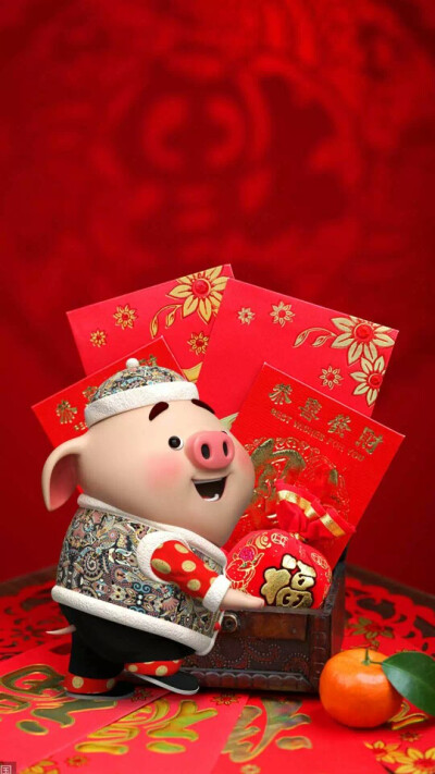2019金猪纳福 堆糖,美图壁纸兴趣社区