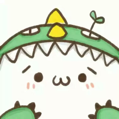 带扇子的头像
