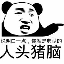 人头猪脑