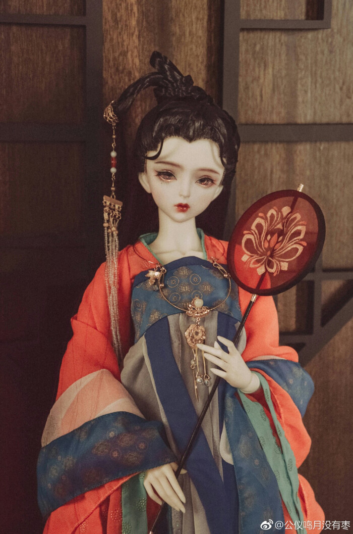 古风美人 sd娃娃 bjd 玩具 人偶 壁纸 萌物