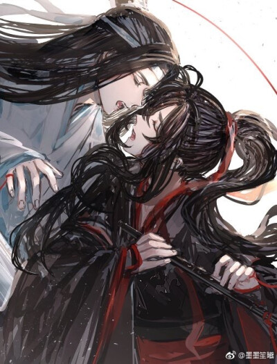 画师id agenyddd 魏无羡魏婴蓝忘机蓝湛含光君