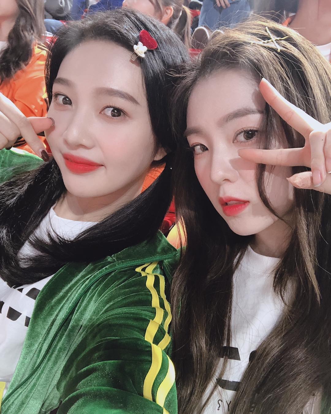 red velvet joy(朴秀荣 irene(裴珠泫)