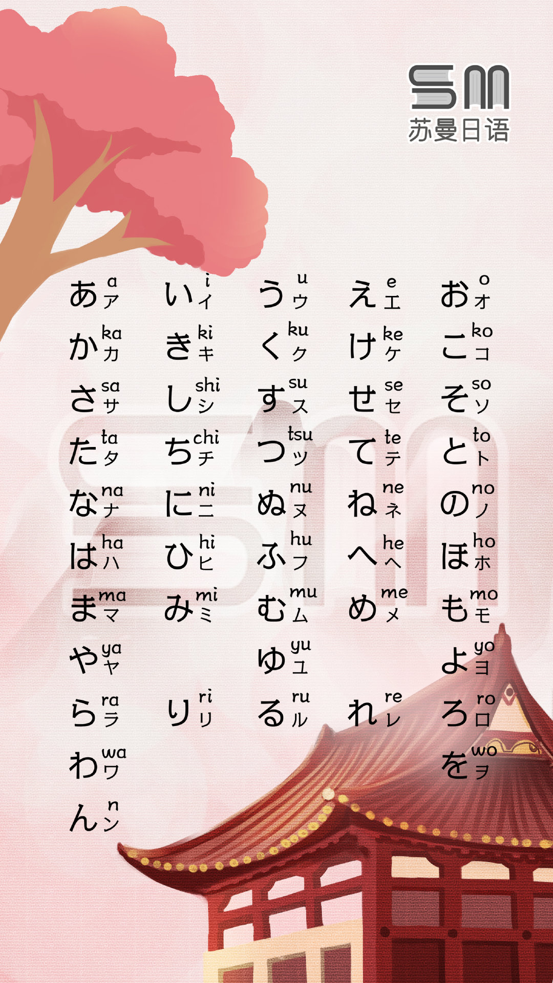 有没有日语五十音图好看的壁纸呢？ - 知乎