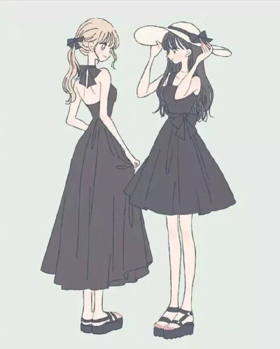 漫画闺蜜壁纸
