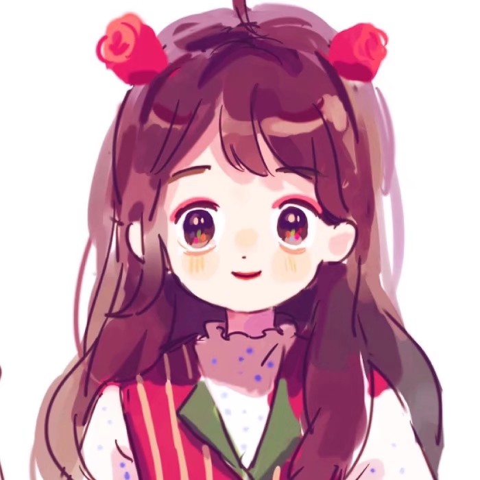 姐妹绘本风格动漫头像