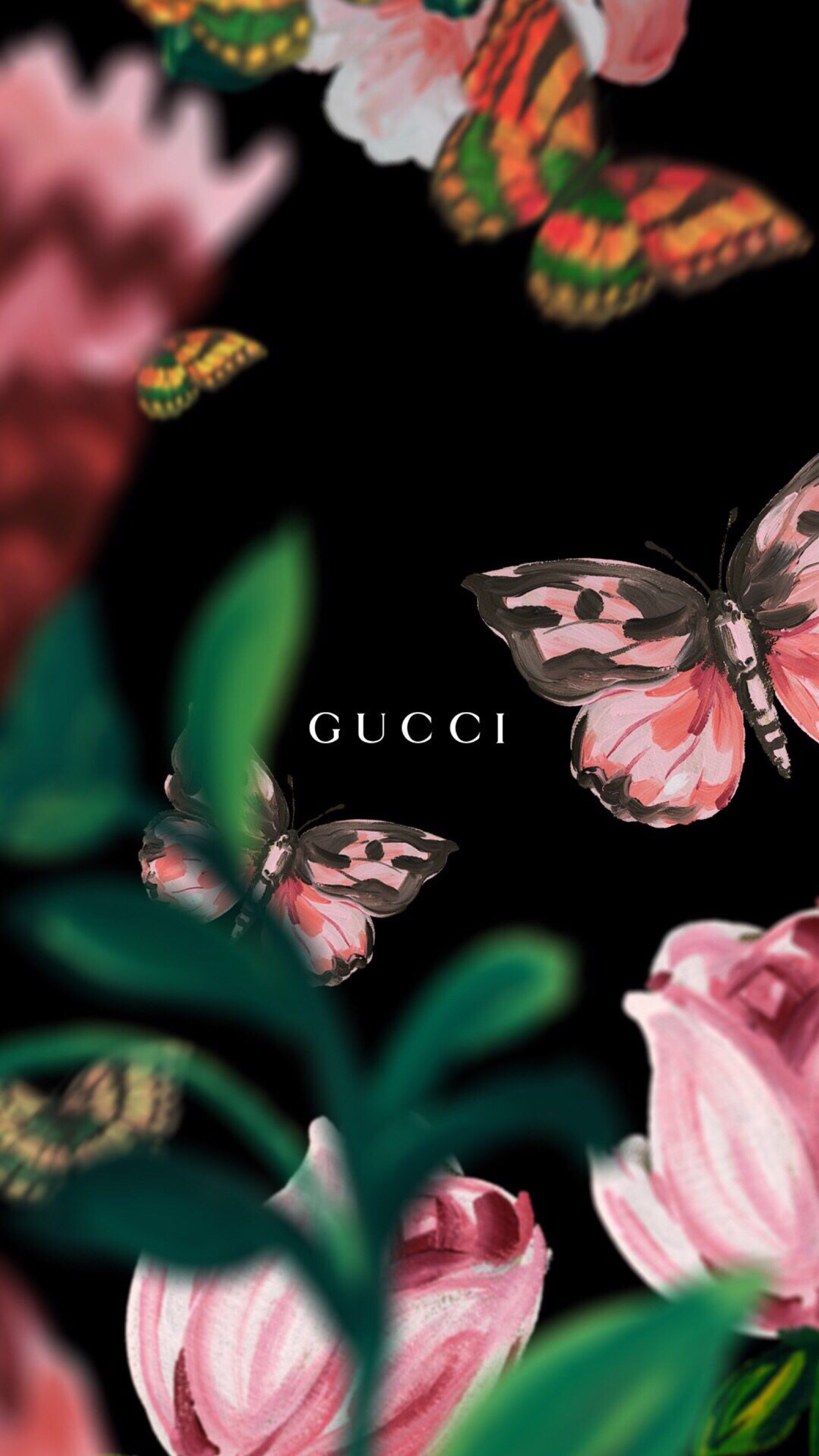 Gucci花系列手机壁纸背景图 堆糖 美图壁纸兴趣社区