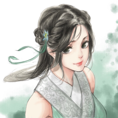 动物古风情侣头像