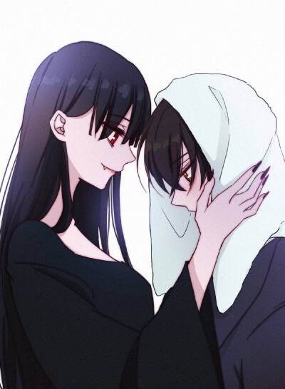 黑夜有所斯 来源:微博@胡桃-kurumi