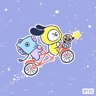 防弹手绘,漫画,q版,bt21