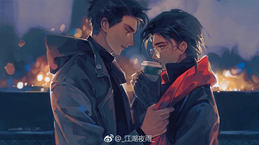 舟渡(画师:江湖夜雨)