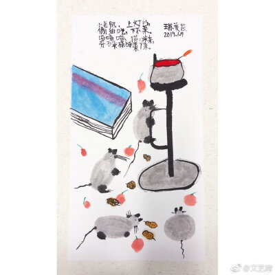 小老鼠偷油