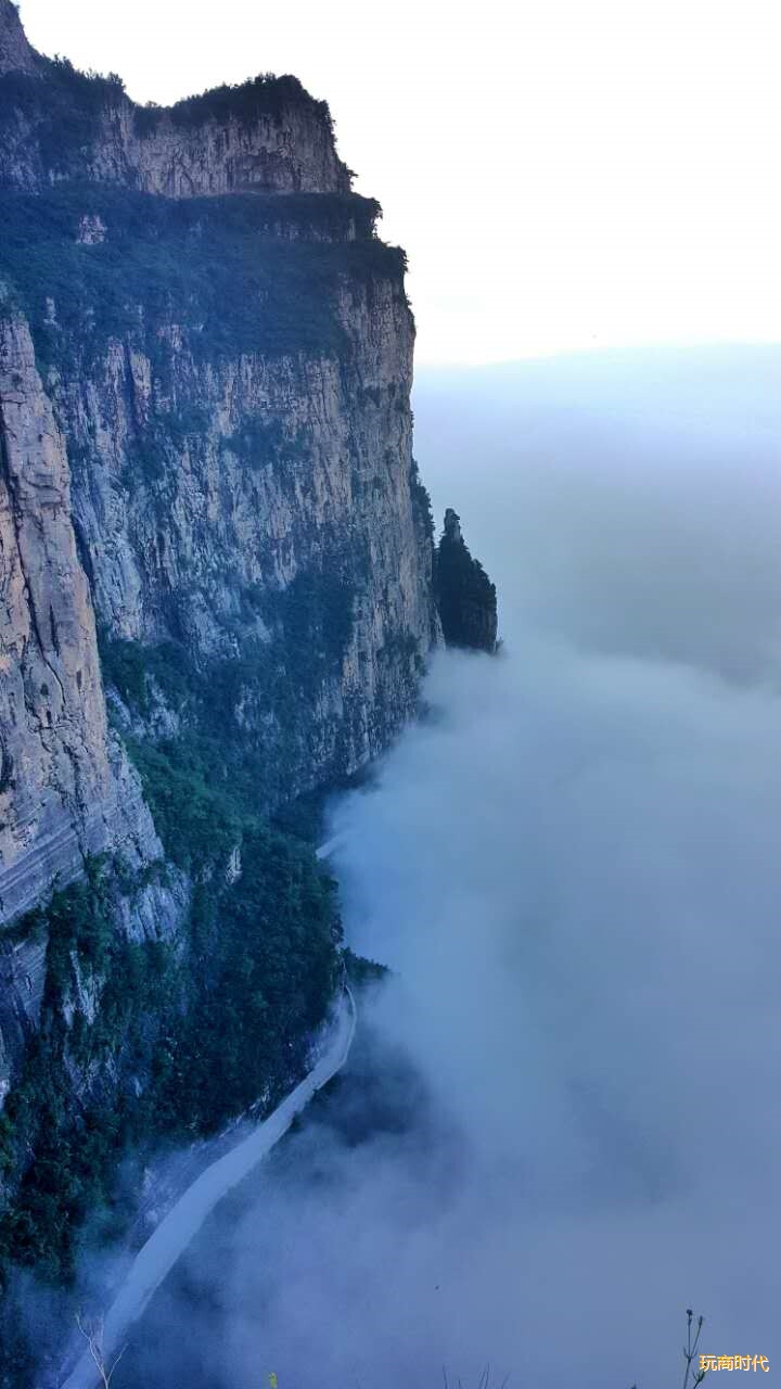 晋城王莽岭现"云海"景观美如仙境如临大海之滨,当人们在高山之颠俯视