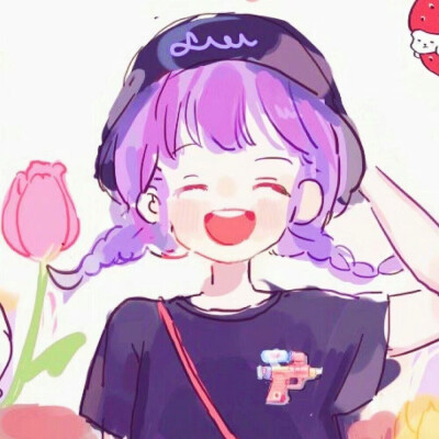 钢琴头像二次元女生