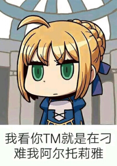 saber 表情包