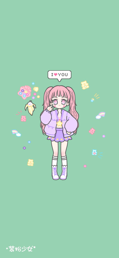 网红小仙女壁纸