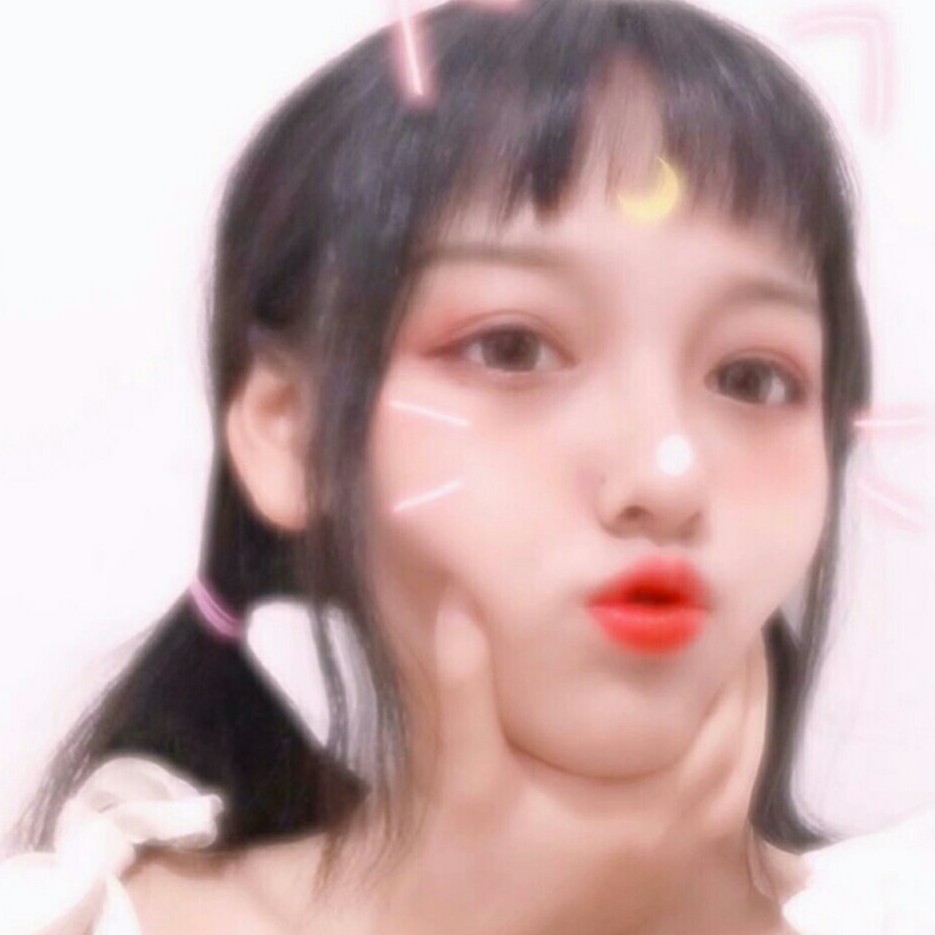 女生头像 小清新 闺蜜 动漫 双人 四宫格 白边 双马尾 眼妆 自调 手控