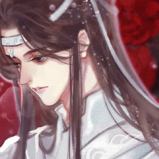 古风头像,魔道祖师蓝忘机,墨香铜臭,微博@念萦墨葵