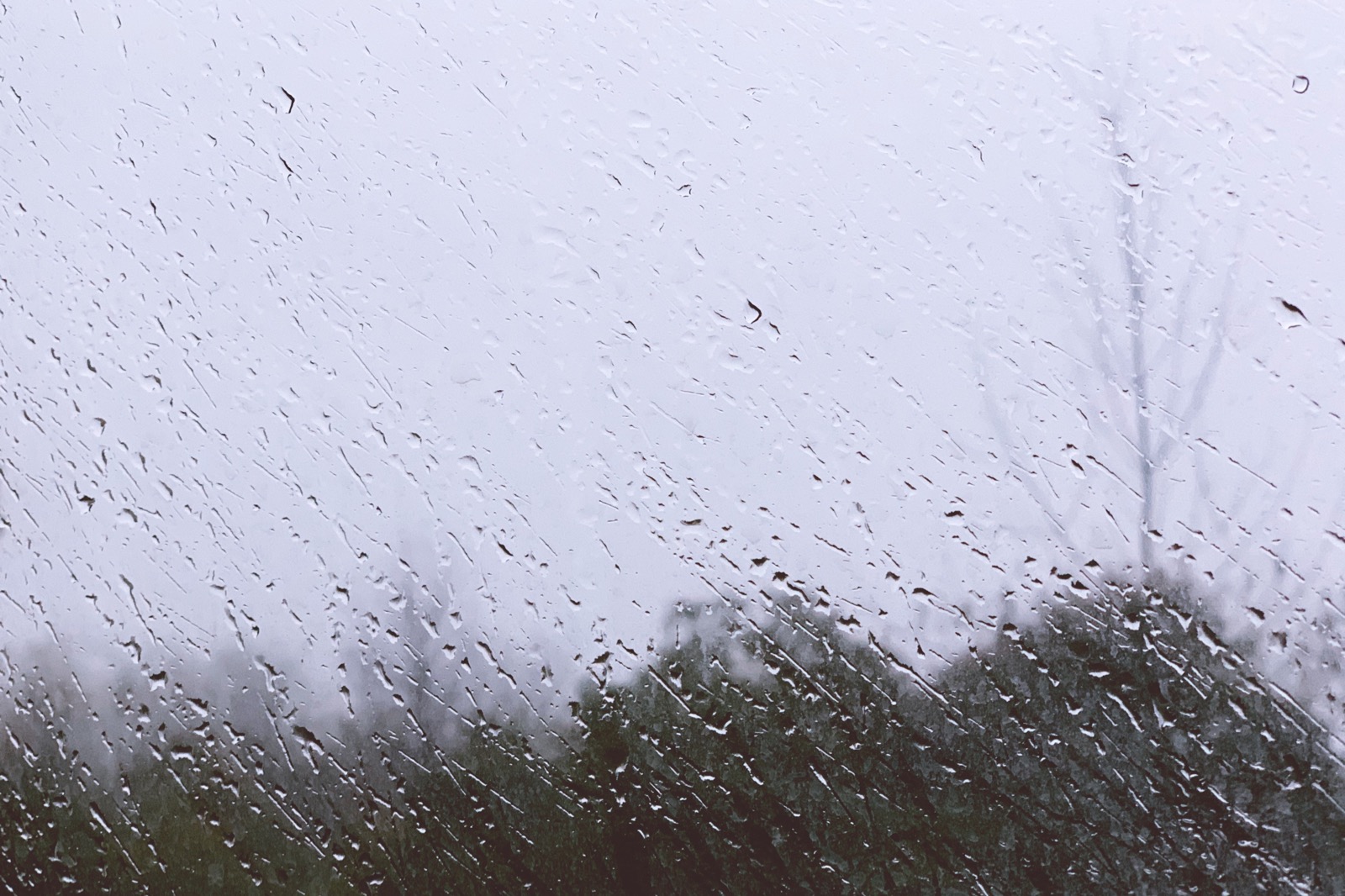 背景 雨