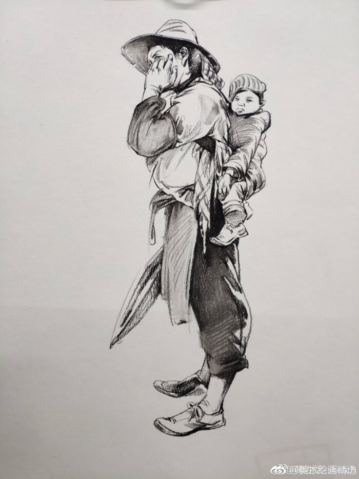 人物速写素材