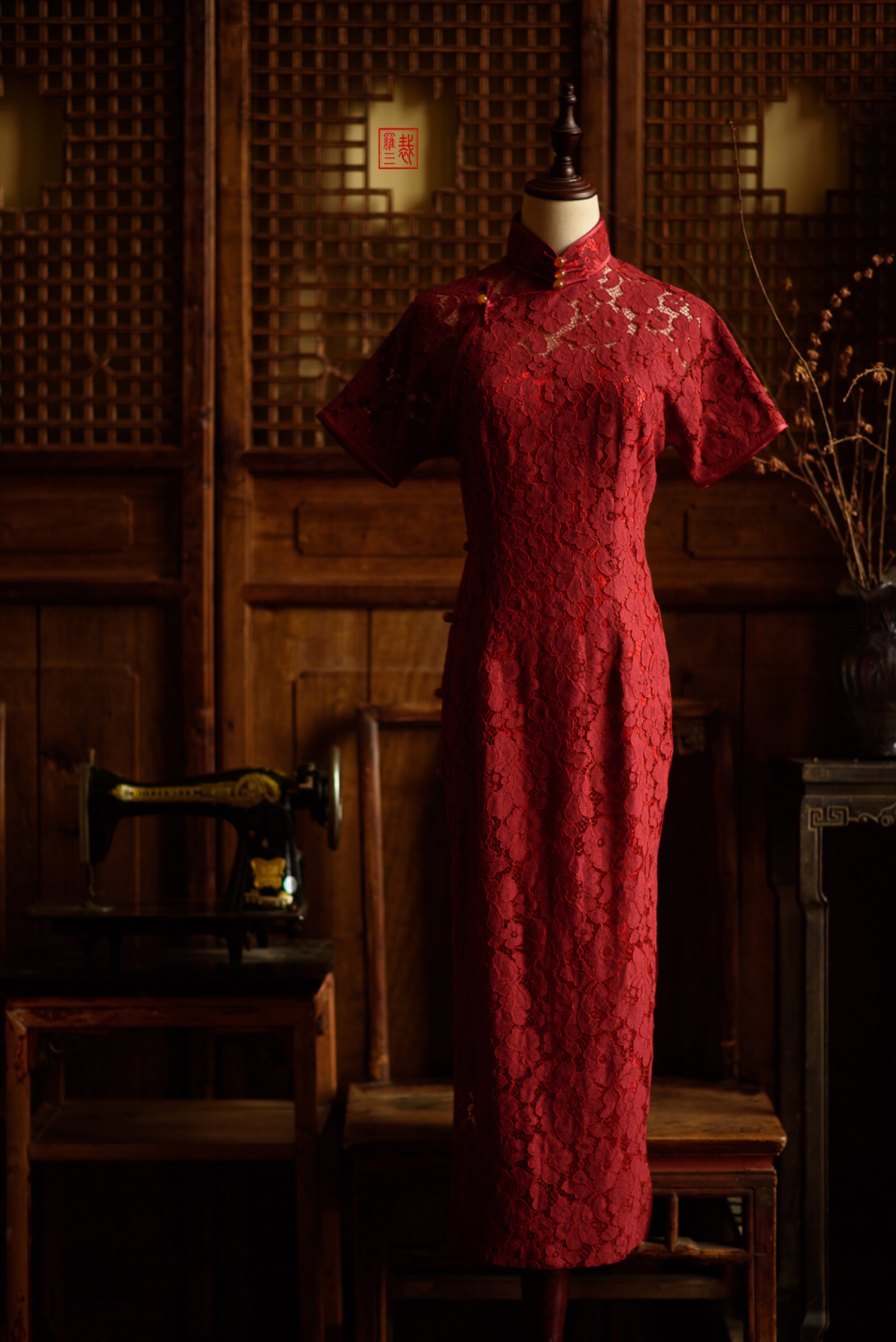 中式旗袍素材-中式旗袍模板-中式旗袍图片免费下载-设图网