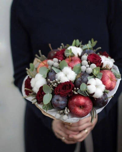 美食·水果捧花