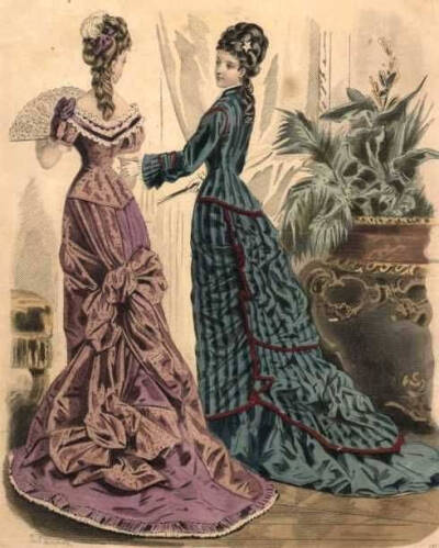 维多利亚时代女装