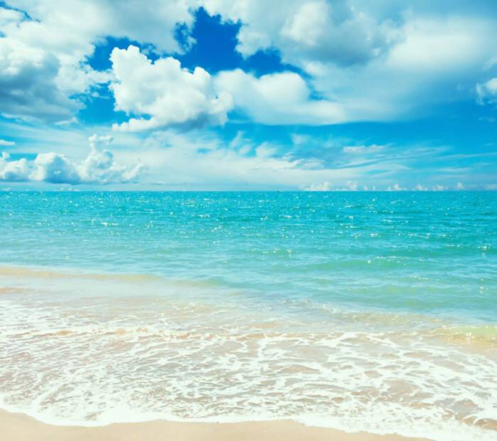 壁纸1920×1200夏日海滩 蓝天白云海滩 壁纸10壁纸,夏日海滩（蓝天白云海壁纸图片-风景壁纸-风景图片素材-桌面壁纸