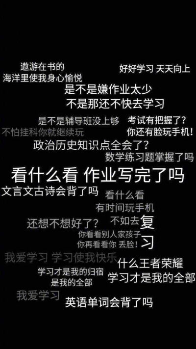 学习使我快乐 如果学不死 就往死里学