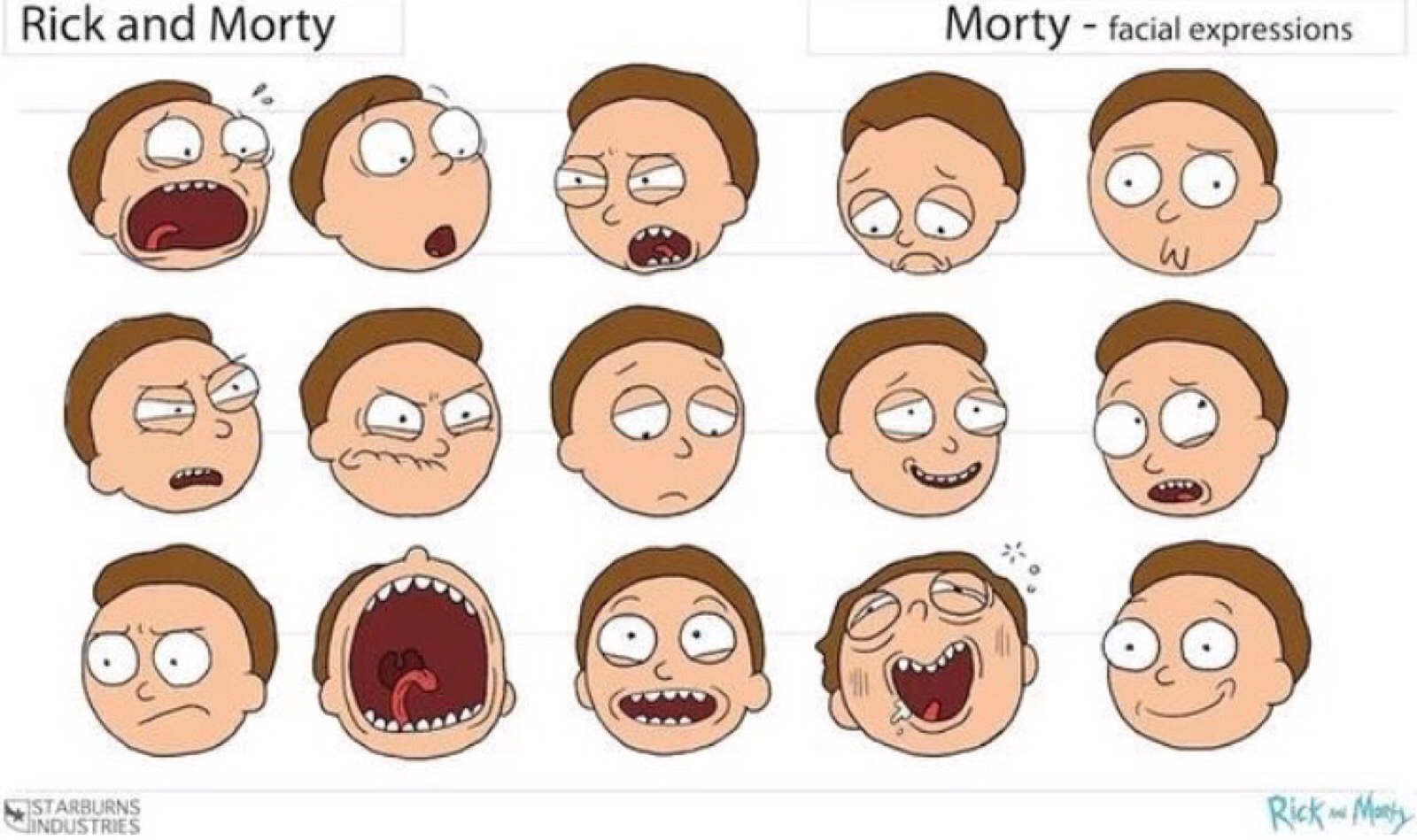 rick and morty via:ins rockandmorty.offical