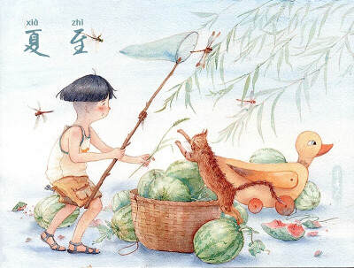二十四节气 夏至 by 木壳人