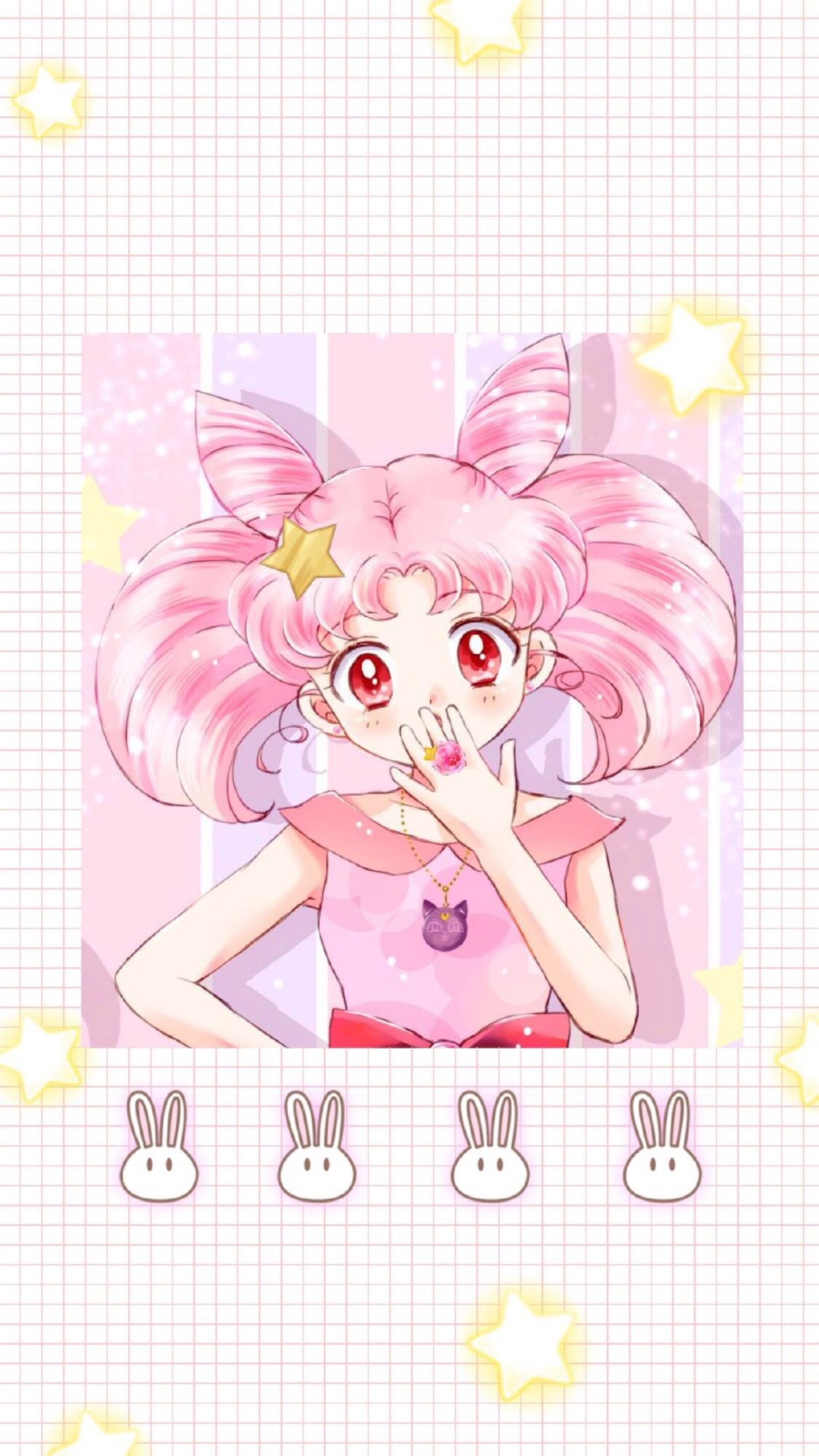 软妹壁纸 iphone壁纸 美少女战士 少女心