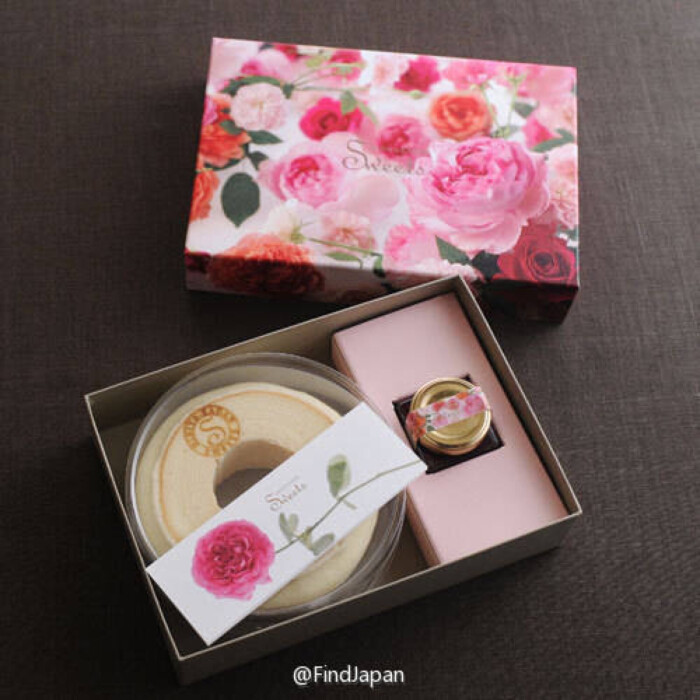 日比谷花坛 Hibiya Kadan Sweets 推出玫瑰蛋糕卷 花咲くローズロール