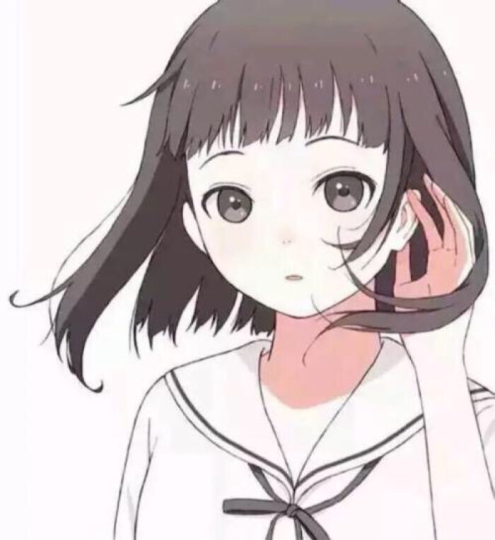 短发女头