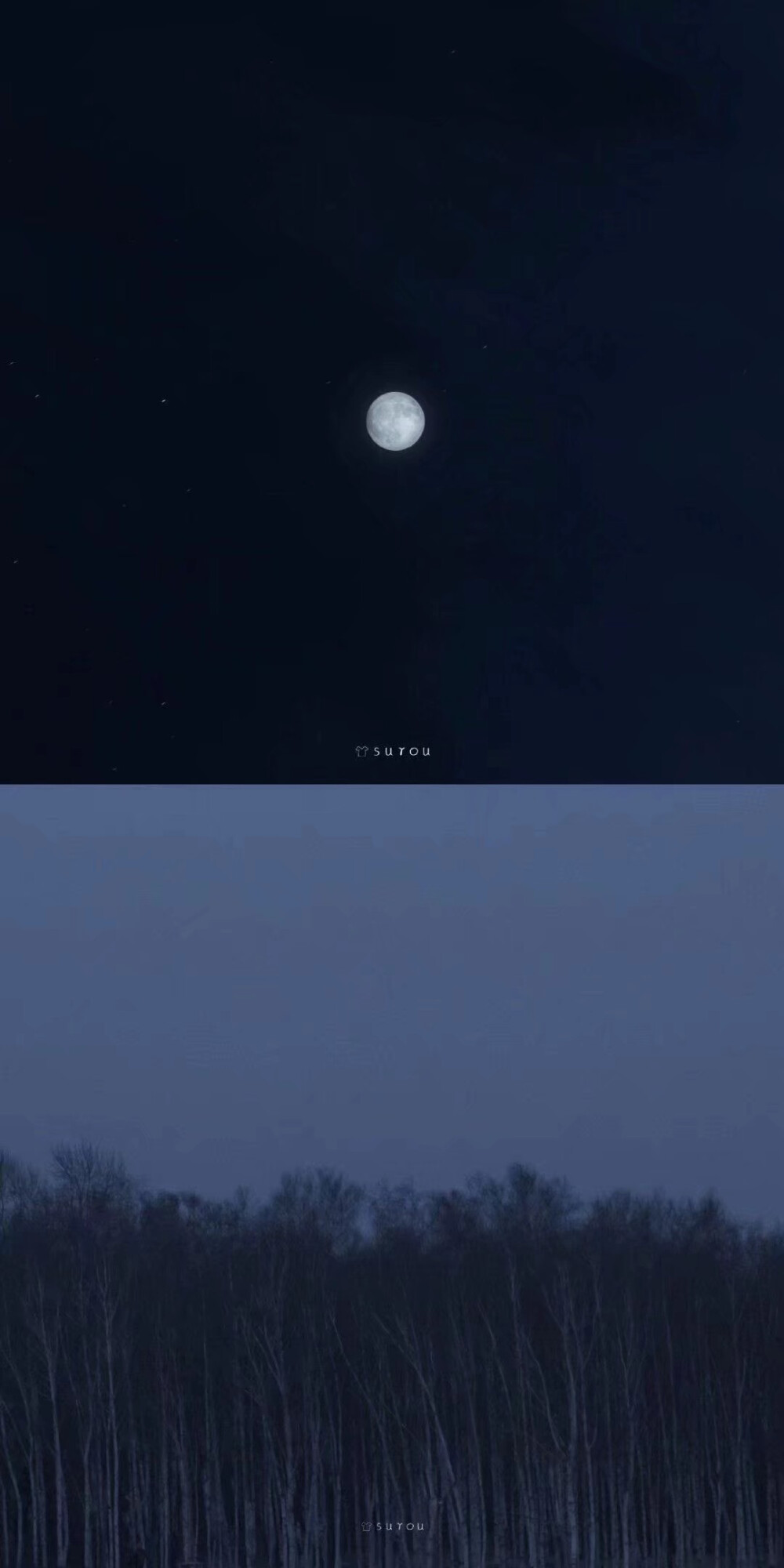 深蓝壁纸背景
