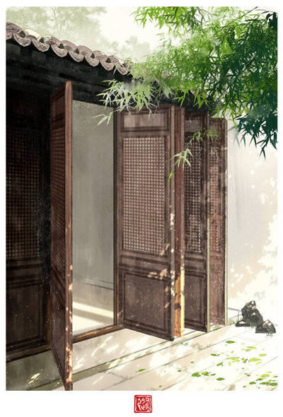 〔古风素材〕绘师:养猫画画的随随