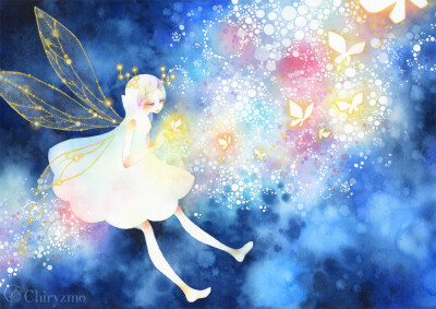 梦幻,星空 作者未知