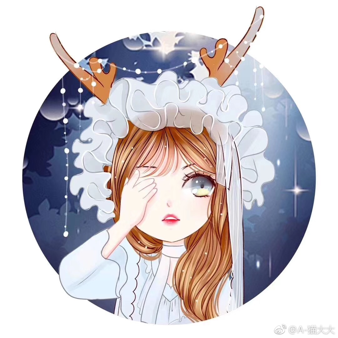 女孩头像,图片来源见水印