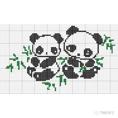 大熊猫十字绣