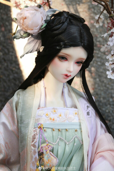 古风美人 sd娃娃 bjd 玩具 人偶 壁纸 萌物