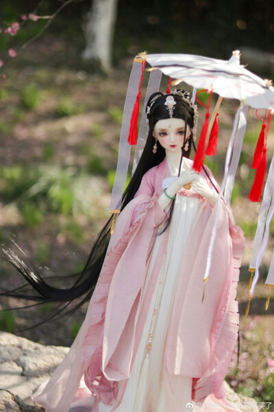 古风美人 sd娃娃 bjd 玩具 人偶 壁纸 萌物